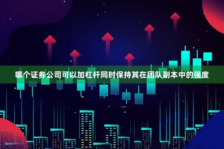 哪个证券公司可以加杠杆同时保持其在团队副本中的强度